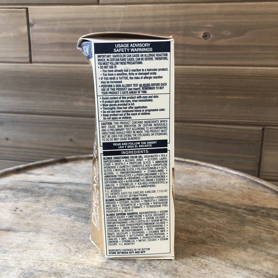 Sistema completo de cuidado del color L'Oreal Dream Blonde #7 RUBIO OSCURO/PRONAGRA Foto 3 de 4