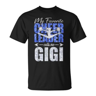 My Favorite Cheerleader Calls Me Gigi Cheer T-Shirt