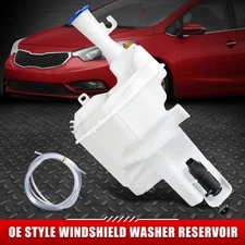 FOR 14-16 FORTE SEDAN COUPE WINDSHIELD WASHER FLUID RESERVOIR TANK+LEVEL SENSOR