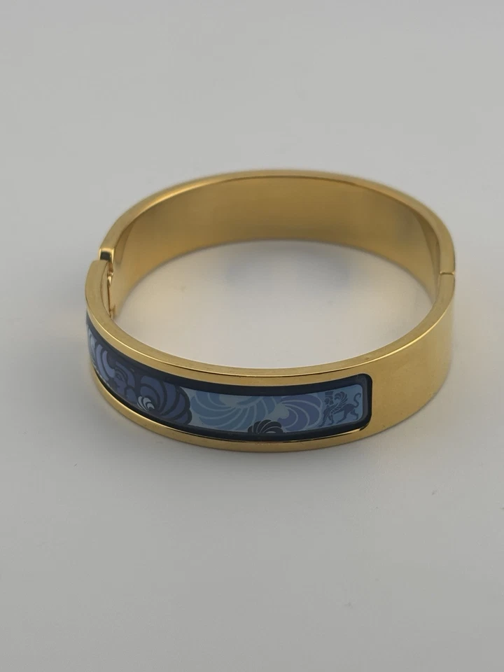 Pulsera Frey Wille Esmalte Azul/Hecha en Austria/Talla 6,5 pulgadas Foto 2 de 4