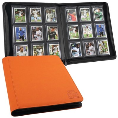 Premium 9-Pocket Toploader Card Binder for 360 TCG Sport Card