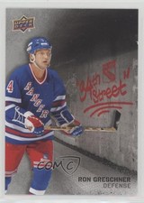 2025-26 Upper Deck New York Rangers Centennial 34th Street Ron Greschner e6j