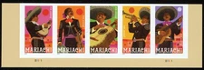 US Scott #5703-5707 Mariachi  NDC Bottom Plate Strip of 5 MNH***FREE SHIP**