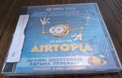 Merck Presents Air Academy The Quest For Airtopia PC CD Rom For Windows And Mac