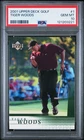 2001 UPPER DECK GOLF #1 TIGER WOODS ROOKIE RC PSA 10