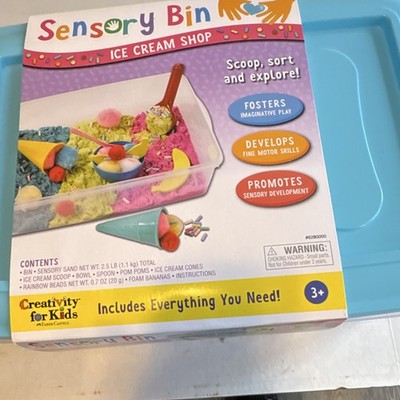  Ice Cream Shop Creativity for Kids Sensory Bin Child Friendly