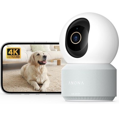 Überwachungskamera - Anona Pano 4K WLAN   360°, Auto-Tracking, Alexa