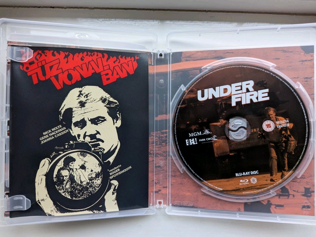 Under Fire (Blu-ray 2019, with booklet) Nick Nolte, Gene Hackman