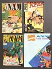 Marvel Comics Vintage Lot of 3  w/ Poster: The Nam & X-Men Classic Plus Poster