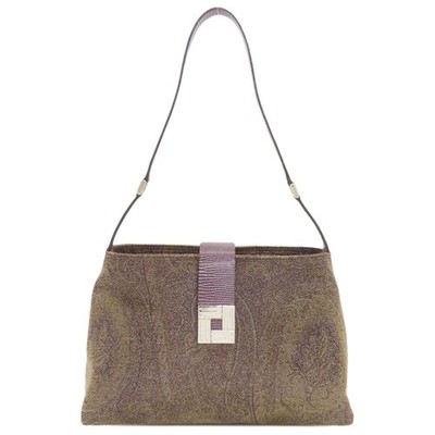 Etro paisley pattern tote bag cotton polyester for women [Used] [ETRO]