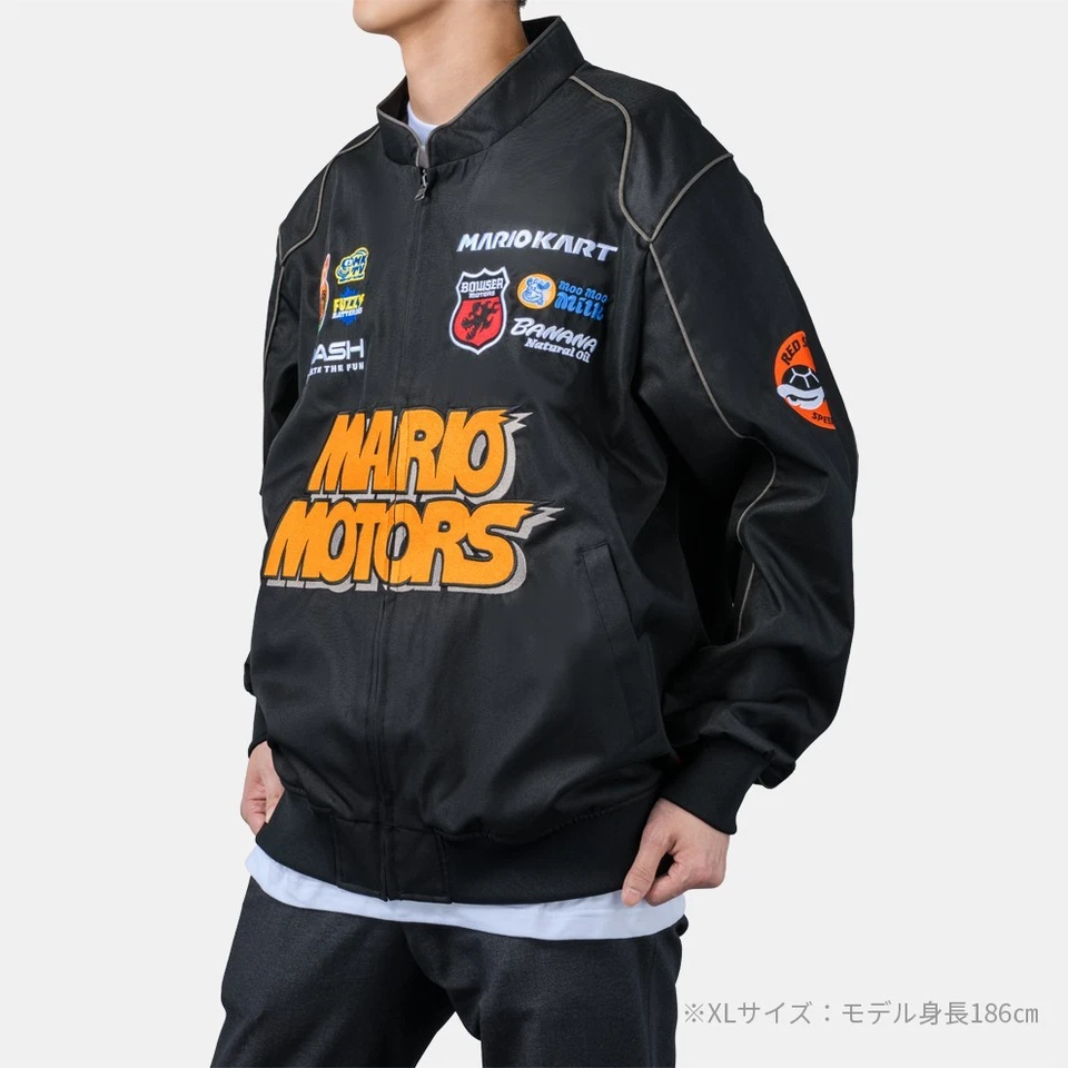 [Japan Limited] Nintendo TOKYO Mario Kart Racing Jacket World Embroidery M-XL 🏎 - image 4 of 4
