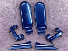 Mini R52 Convertible Boot Hinge Cover Trims (04-07) LIGHTNING BLUE A63/5 7127547