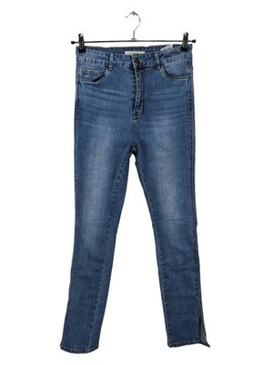 REDIAL High Waist Jeans Damen Jeans Gr. DE 40 blau Casual-Look