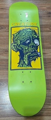 Creature Skateboard Deck. 31 Inch Long, 8 Inch Wide.