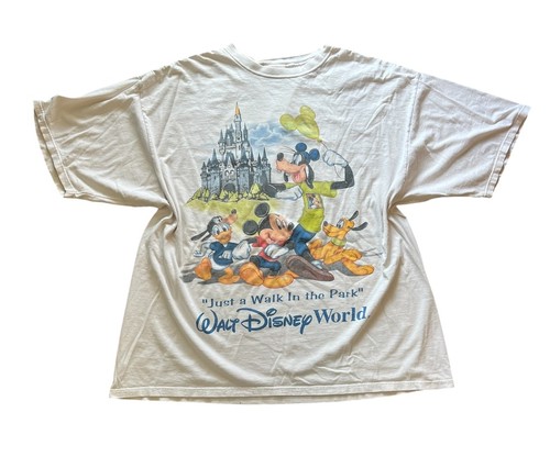 VTG 90s Mickey & Friends Disney World T-Shirt Unisex One Size Fits All Graphic