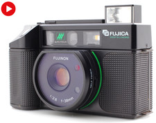 Read Exc 5 Fujica DL-100 Date Point Shoot 35mm Film Camera From JAPAN