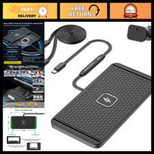 25W Fast Wireless Car Charger Pad for iPhone 17/16/15/14/13/12 - DIY Charging Ma