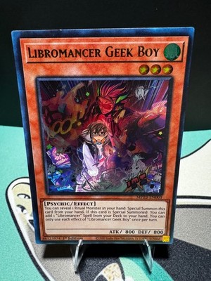 Libromancer Geek Boy MP23-EN001 Ultra Rare Yu-Gi-Oh 1st Edition LP