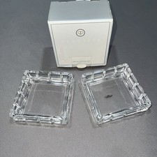 NEW Avon 1999 Perceive 24% Lead CRYSTAL KEEPSAKE Trinket Box VINTAGE New In Box