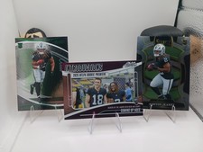 2025 Ashton Jeanty Rookie Lot Green Absolute & Introductions, Select. Raiders