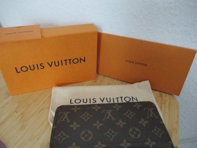 Original Louis Vuitton Zippy Geldbörse NEUWERTIG