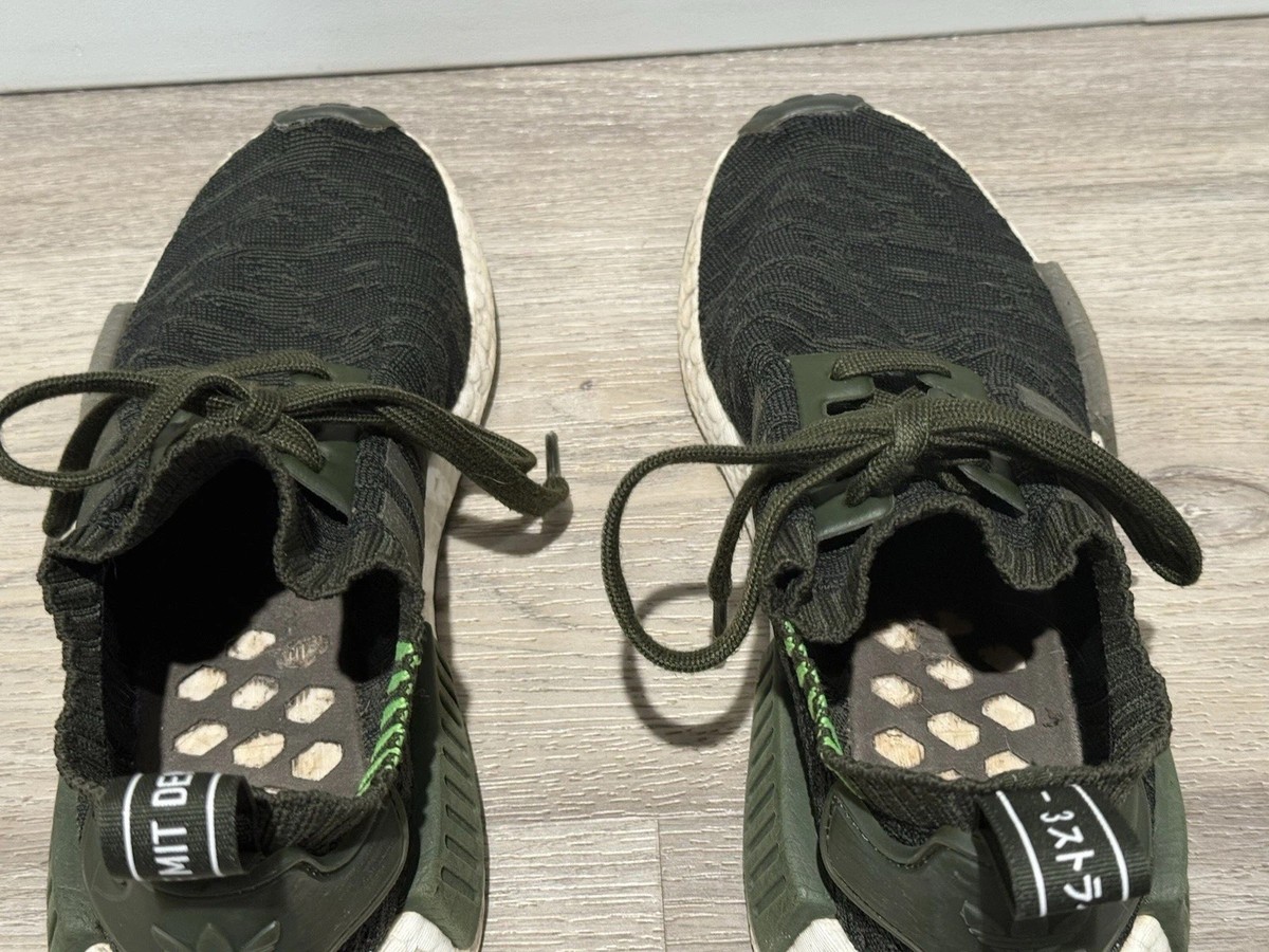 Men's Adidas NMD R1 Night Cargo Athletic Shoes Black Gray Camouflage ~ Size  5 | eBay