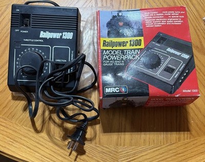 MRC RailPower 1300 Model Train Power Transformer For HO & N Scale In Box
