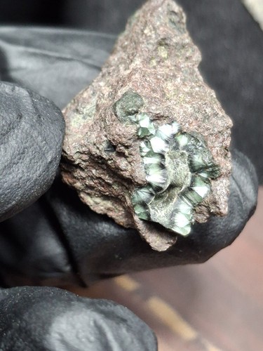 Greenstone Isle Royale Michigan Chlorastrolite Matrix Basalt Botryoidal Specimen - Picture 3 of 9