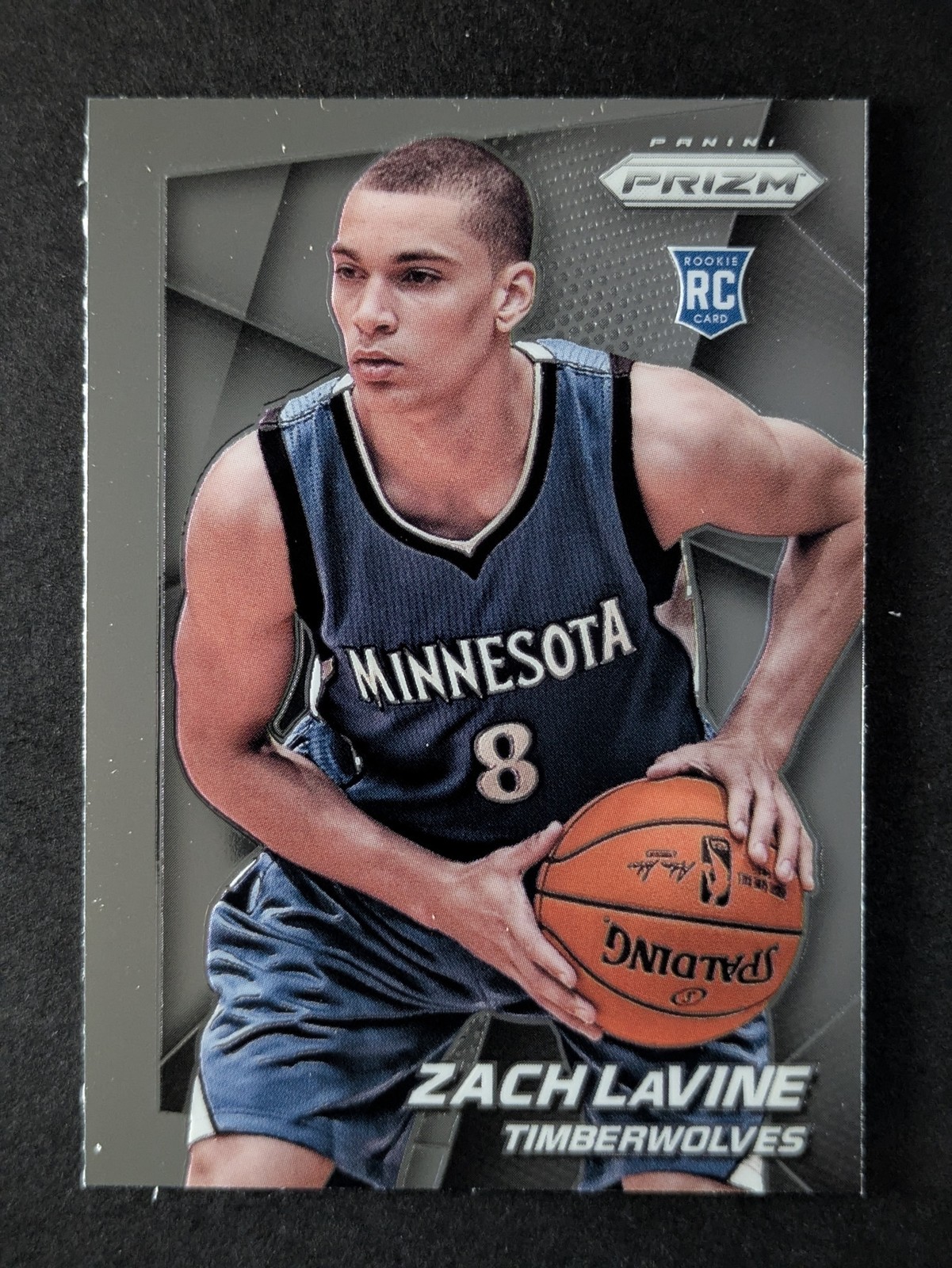 2014-15 Panini Prizm ZACH LAVINE Rookie RC Base Set Minnesota Timberwolves #262
