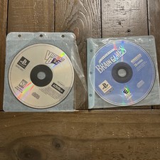 Vigilante 8 Ultimate Brain Games PS1 PlayStation 1 Lot 2 Games Disc Only