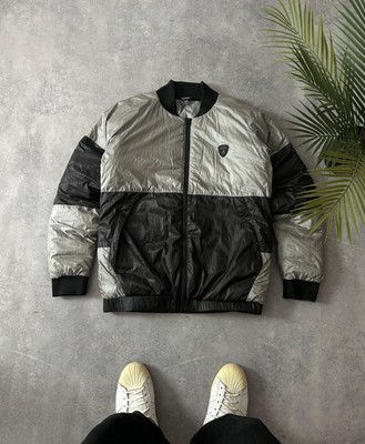 lamborghini Automobili jacket sliver/black 16yers | eBay