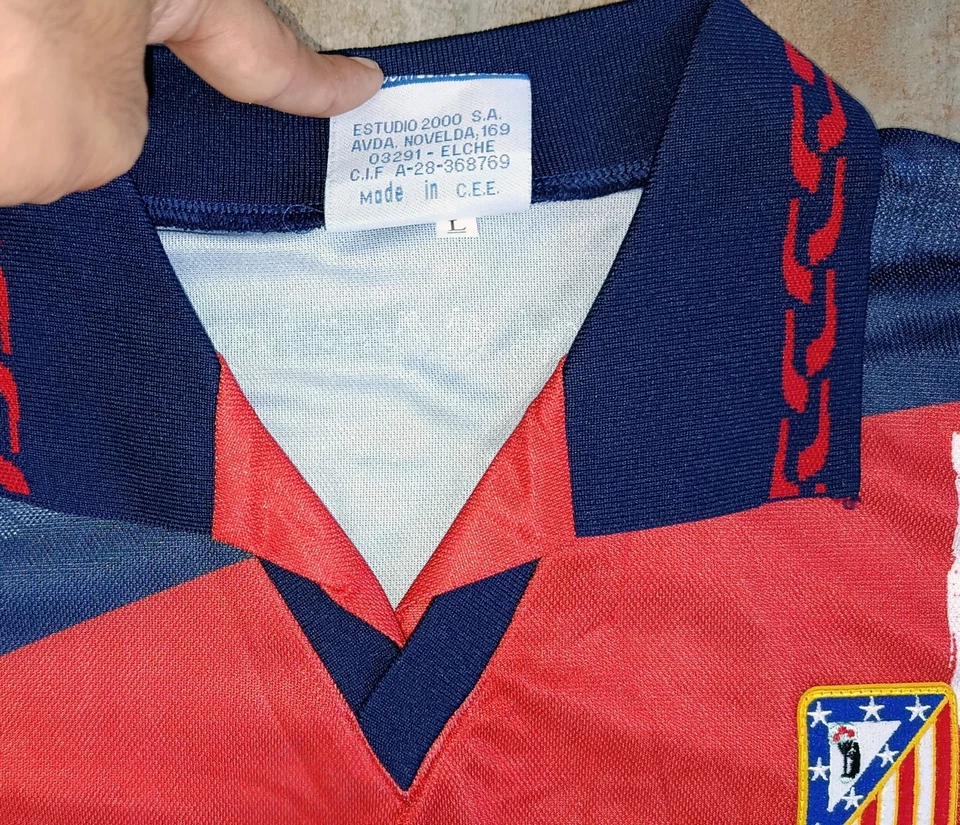 Camiseta Simeone Atlético Madrid 1996-1997 - Imagen 3 de 4