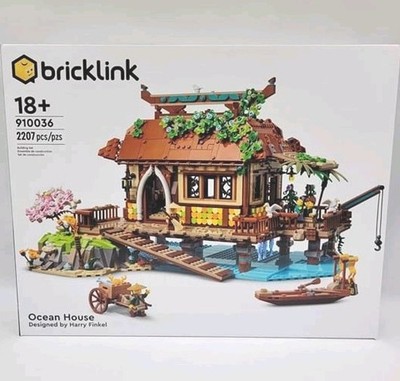 LEGO bricklink designer program 910036 Ocean House retired sealed set.