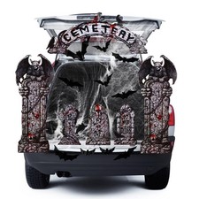HH Family Trunk Or Treat Car Decorations Kit, Halloween Decorations Car SUV And