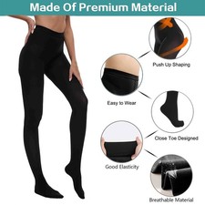 Medical Compression Pantyhose 20-30 MmHg Nursing Tights Swelling Varicose Veins