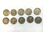 Mercury Dimes lot of 10
