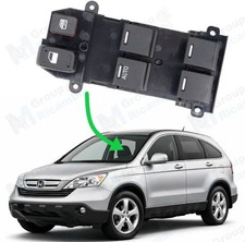Pulsantiera Pulsanti Alzacristallo Per Honda CRV 2007 - 2011 Anteriore Sinistra