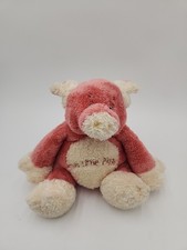First Years Nursery Rhyme Pal Pig Pink Piggy Uncle Bean Huggle-Fluffs Vtg 2002