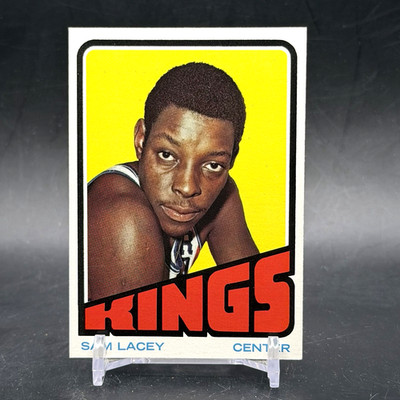 1972 Topps #63 Sam Lacey Kansas City Kings Vintage Basketball Trading Card