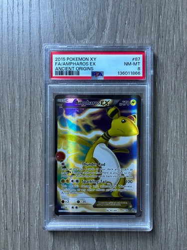Ampharos-EX graded PSA 8 for sale on eBay