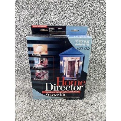 IBM Home Director Starter Kit Model HDSK11A CD ROM Included Open Box Never Used