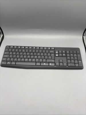 Logitech MK235 Wireless Tastatur & Maus Set   Kabellos Layout Qwerty | B-Ware