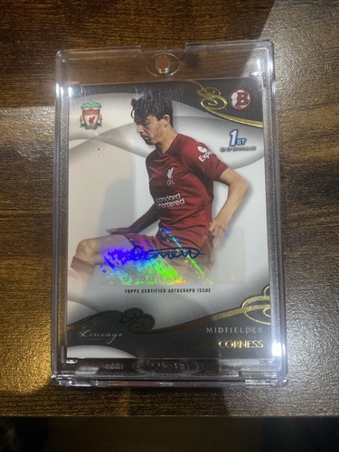 2022 Topps Liverpool Lineage Dominic Corness LFC Bowman Academy Auto #AU-DC