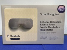NEW THERABODY WELLNESS TM03348-01 SmartGoggles Heated Eye  Temple Massager