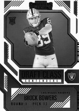 2024  PANINI  CONTENDERS DRAFT CLASS CONTENDERS RED #7 BROCK BOWERS