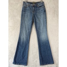 Vintage Y2K David Kahn Lauren Jeans USA Made Size 6 Stretch Bootcut Flared Denim