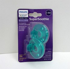 Philips Avent BPA Free Soothie Pacifier, 3 months 2 Pack-Green