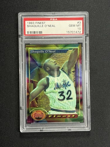 1993-94 Finest SHAQUILLE O'NEAL PSA 10 MAGIC