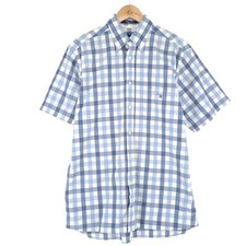 Gant Mens Shirt Check Cotton Button Up Casual Everyday Classic We2 Size M