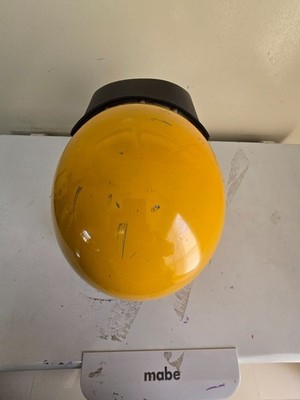 Vintage Yellow original Bell Moto 3 helmet 1970s | eBay